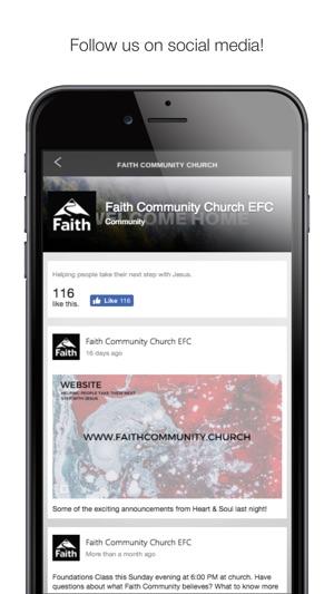 Faith Community Church App(圖2)-速報App