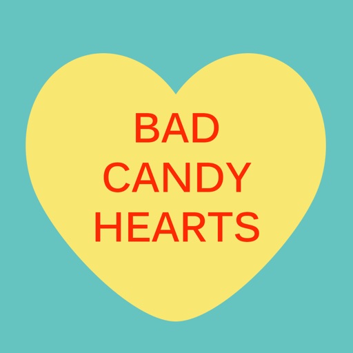 Bad CANDy Heart for iMessage Sticker