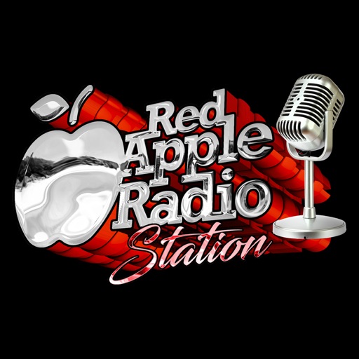 Red Apple Radio Icon