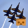 VR Blue Angels with Google Cardboard Edition 360