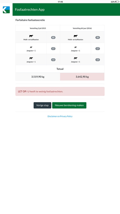 Fosfaatrechten App