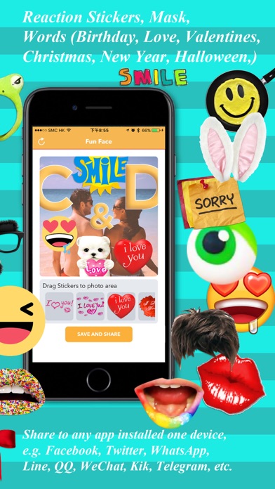 How to cancel & delete Fun Face -Funny Photo Filters Stickers Editor from iphone & ipad 2