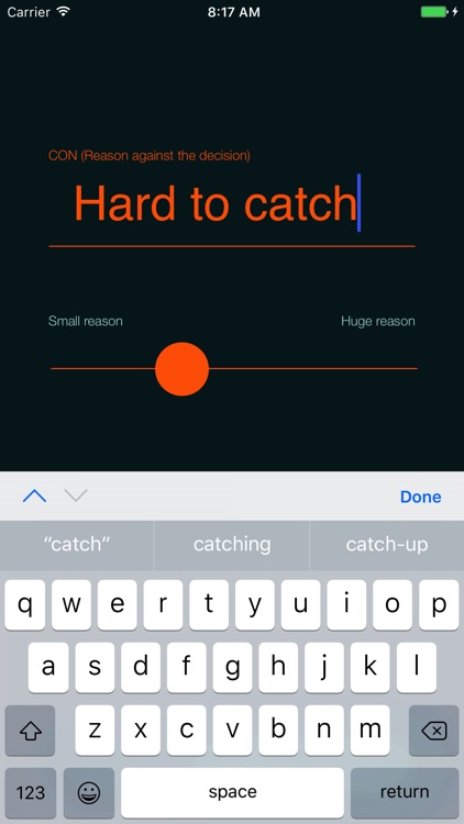 Pros vs Cons app