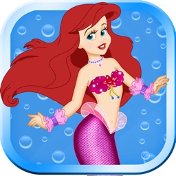 Ice Princess Mermaid Dress Up & Girl Makeup Games