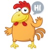 Cooper The Rooster Stickers