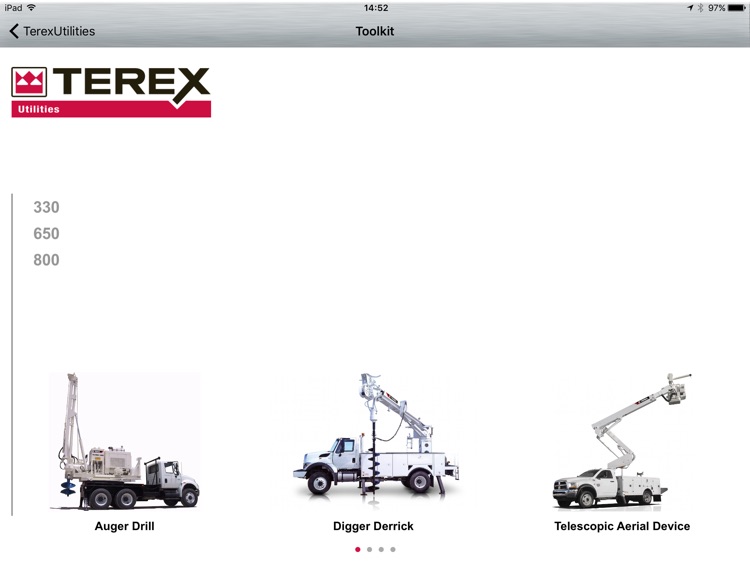 Terex Utilities Tool