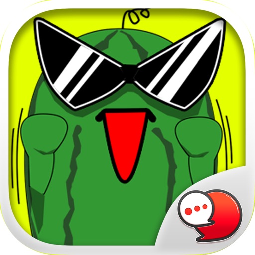 Melonman V 2 Sticker  Emoji  Keyboard  By ChatStick by 