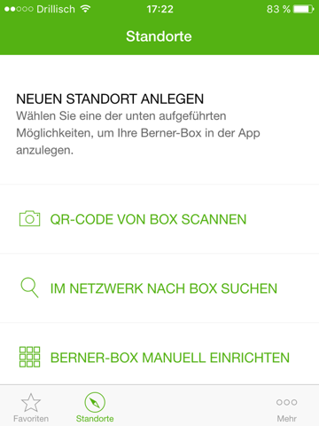 Berner Secure Mobile App - náhled