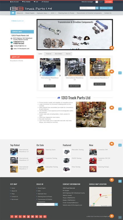 1313 Truck Parts Ltd