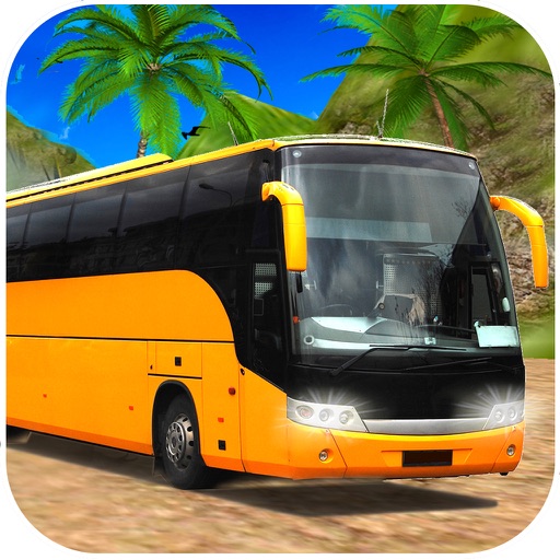 Off-Road Bus Drive : Real 3D Sim-ulation Game Icon