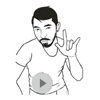 Witty And Handsome Man Animated Sticker