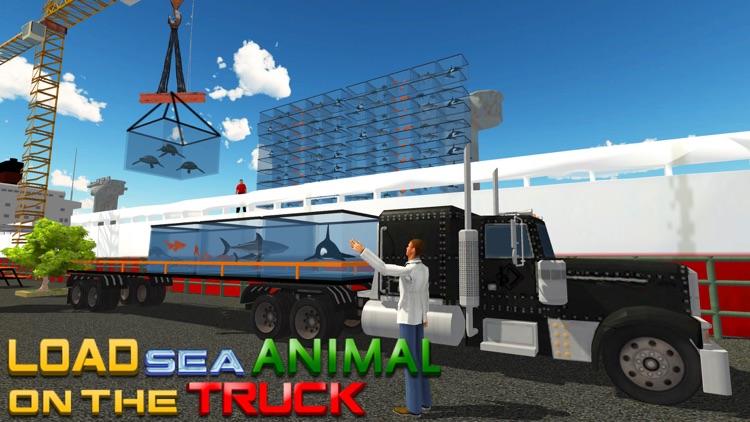 Offroad Sea Animal Truck Transport & Driving Sim