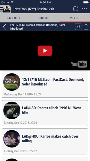 New York (NYY) Baseball 24h(圖3)-速報App