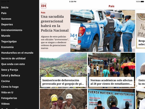 Diario El Heraldo Honduras screenshot 2