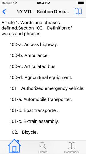 NY Vehicle and Traffic Code(圖3)-速報App