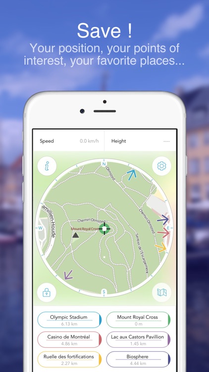 Montreal Direction Helper. Offline map