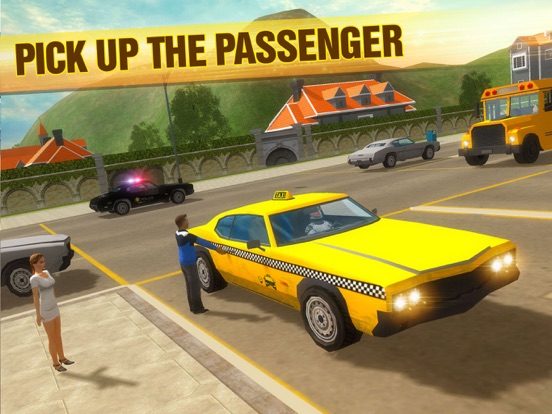 Mad Taxi Parking Driving - Busy Traffic Racer 2017のおすすめ画像1
