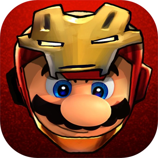 super hero robot run : iron battle champion Icon