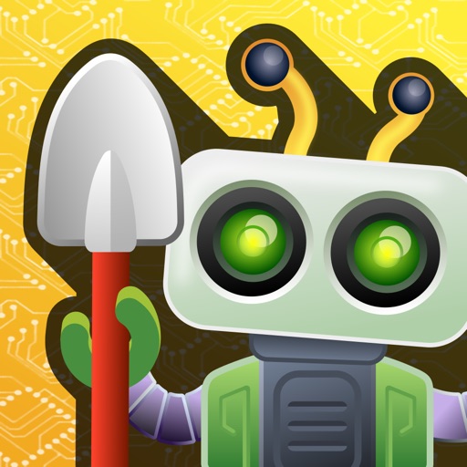 Tiny Bots: resource management game iOS App