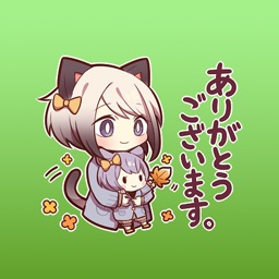 CHIE The In Love Cat Girl Stickers