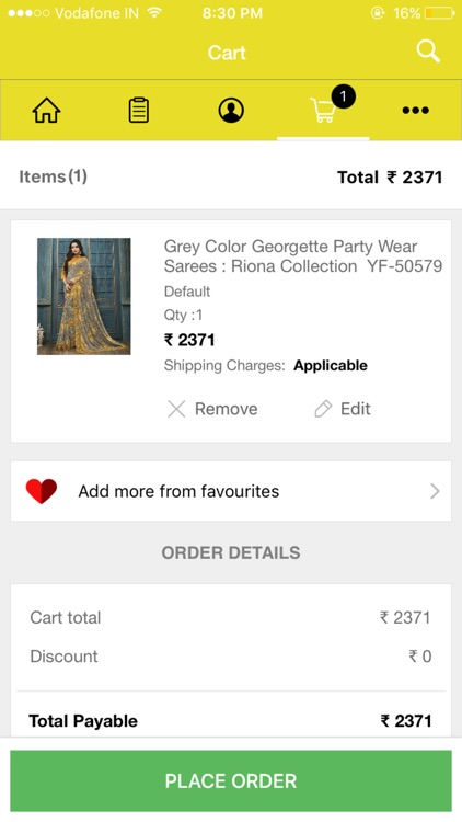 Yellow Fashion App screenshot-3