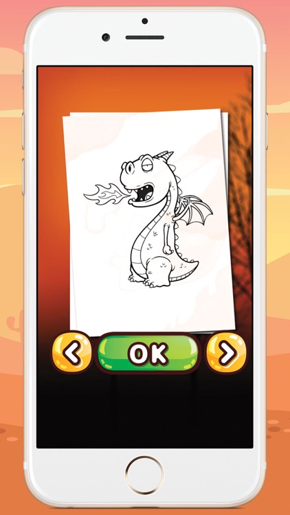 Game For Kids  Dragon Coloring Book screenshot-4