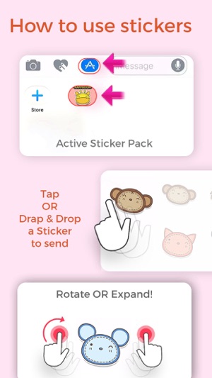 Cute Animal Emoji Stickers(圖3)-速報App