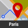 Paris Offline Map and Travel Trip Guide