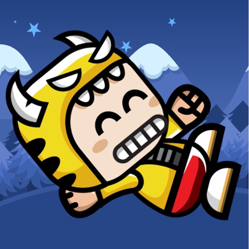 Running Mascot Winter World iOS App