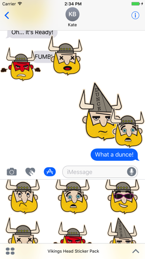 Vikings Head Sticker Pack(圖4)-速報App