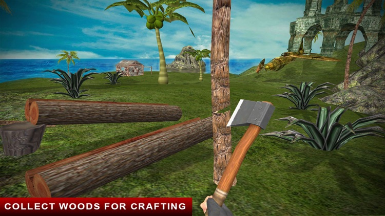 Lost Island Raft Survival 3D Simulator: Wild Life