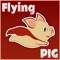 Flying Piggy - Escape the farms and don't plummet into the mud pit