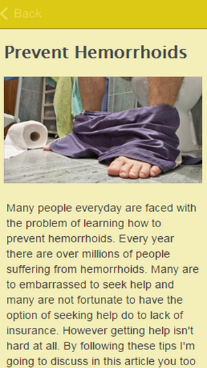 How to Prevent Hemorrhoids(圖3)-速報App