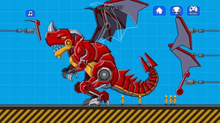 Robot Terminator Fire Dragon