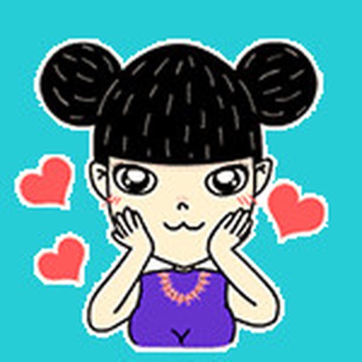 Non Mainstrean Girl Animated Stickers For iMessage