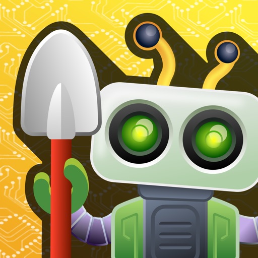 Tiny Bots: resource management game icon