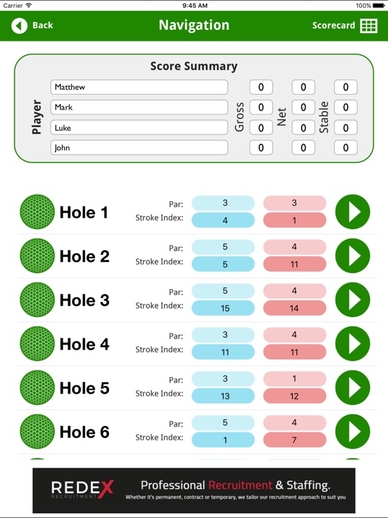 Abridge Golf Course & Country Club Buggy