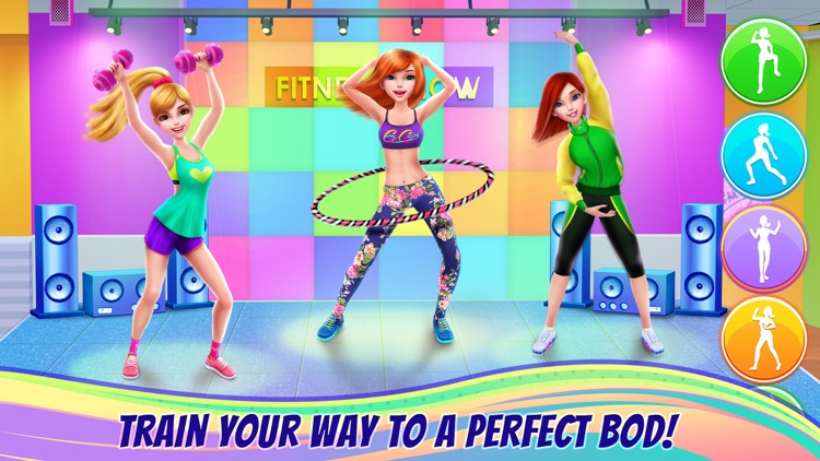 Fitness Girl - Dance and Play at the Gym