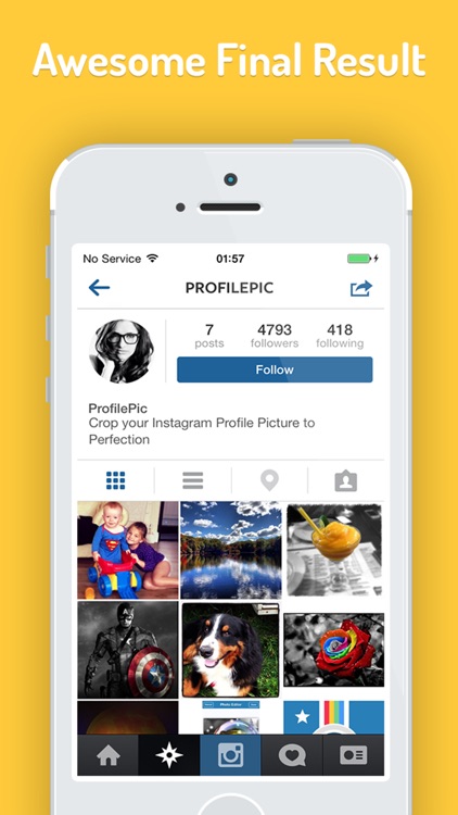 ProfileWiz Crop your Profile Picture to Perfection screenshot-3