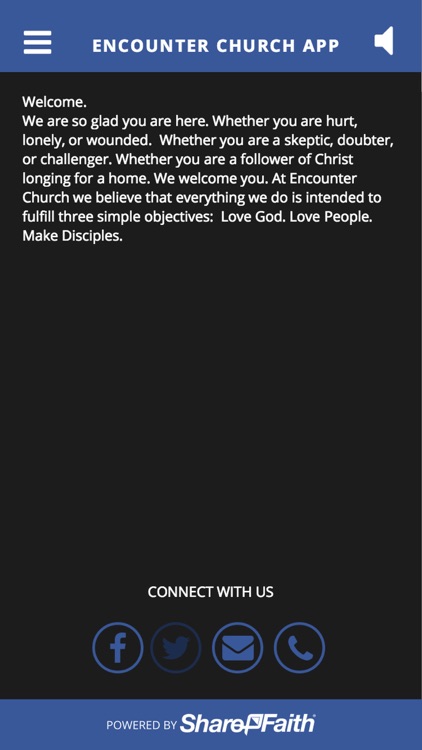 Encounter Church App