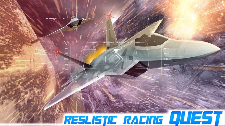 jet fighter race simulator - a jet fighter combat