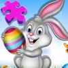 Kids Bunny Jigsaw Puzzle Easter Games