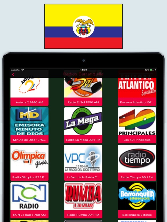 Colombia Radios / Emisoras de Radio Online FM y AM screenshot 3