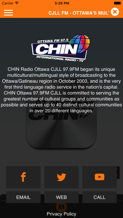 How to cancel & delete CHIN Radio Ottawa from iphone & ipad 3