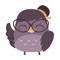 Nerdy Girl Owl - Sticker Pack