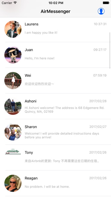 AirMessenger for Airbnb Host