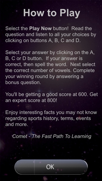 Comet The Spelling Game - Master 2 screenshot-4