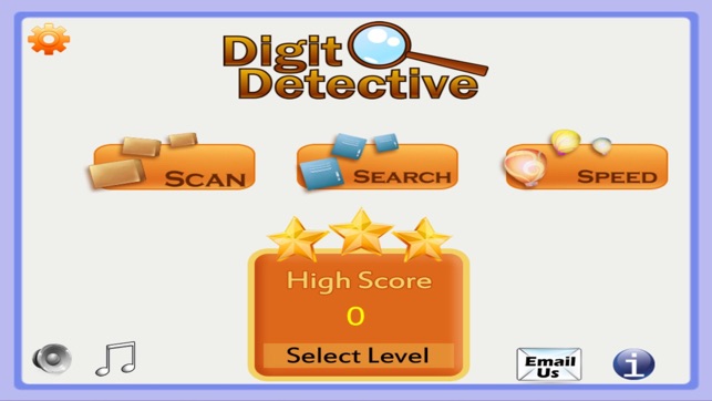 Digit Detective  - Sequence Memory Train