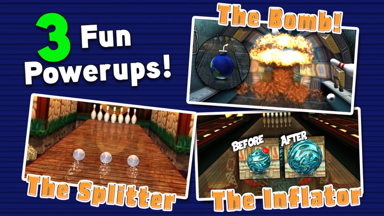 Gutterball: Golden Pin Bowling Lite screenshot-3