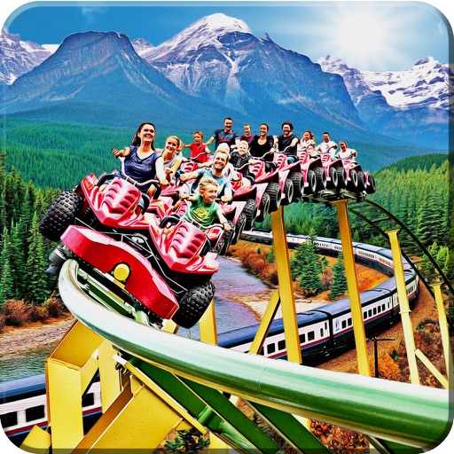 Roller Coaster 3d  Simulator Ride Pro icon
